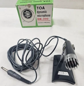 Vintage Dynamic Microphone DM-300 impedance 600ohms in Original Box - Picture 1 of 20