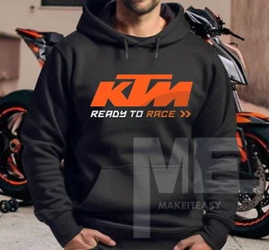 KTM Ready to Race Sudadera con Capucha Camiseta Racing Fan Regalo - Imagen 1 de 4