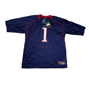 VTG Team Nike University Of Arizona Wildcats #1 Football Jersey XL Center Swoosh - Picture 1 of 11