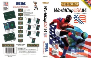 World Cup USA 94 System  Box Art Case Insert Cover Only  - Picture 1 of 1
