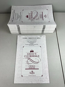 Lot of 60 David T. Clydesdale Choral Series Come, Christians Sing! SATB 1990 - Picture 1 of 6