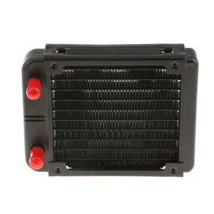Aluminium Computer CPU 10 Rohre Wasserkühlung Heizkörper System 120mm - Afbeelding 1 van 7