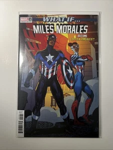 What If Miles Morales #1 Became Captain America 2022 Marvel Stelfreeze Cover NM - Picture 1 of 6