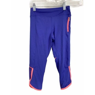 Leggings deportivos Champion Girl’s púrpura para niños jóvenes talla mediana 7/8 Foto 1 de 4