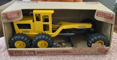 Niveladora clásica Tonka Vintage Steel 2013 en equipamiento Tonka Heritage - nueva n.º93502 Foto 1 de 4