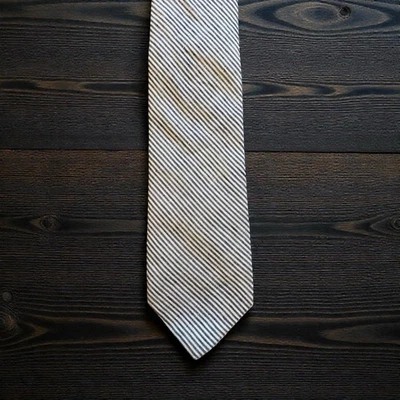 Галстук Tom James ~ разноцветные диагональные полосы ~ 3,25" - Изображение 1 из 2