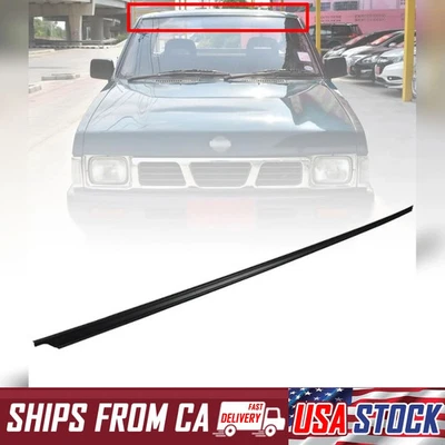 Parabrisas delantero superior goma resistente para camioneta Nissan Datsun D21 Foto 1 de 4