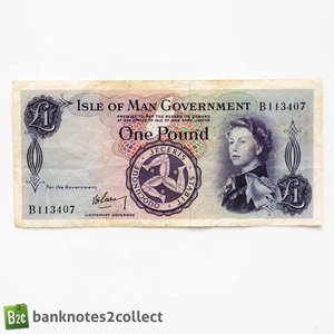 JERSEY: Billete conmemorativo de 1 x 1 libra Jersey. - Imagen 1 de 3