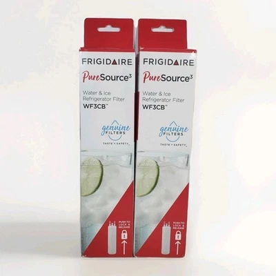 2 PACK New Frigdaire WF3CB PureSource 3 Refrigerator Water Filter New Sealed - Image 1 of 2