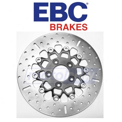 EBC Rear 10 Button Floater Wide Band Brake Rotor for 2004-2007 Harley yg — 第 1/4 张图片