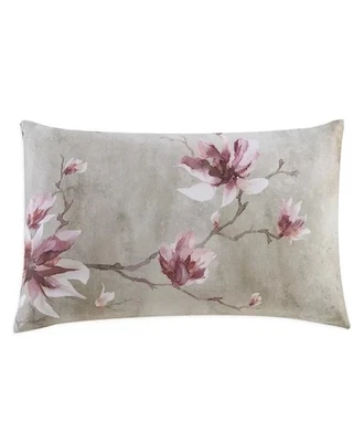 MICHAEL ARAM SATÉN MAGNOLIA 1 ESTÁNDAR FLOR SIMULADA MALVA ROSA FLORAL Lujo Foto 1 de 4