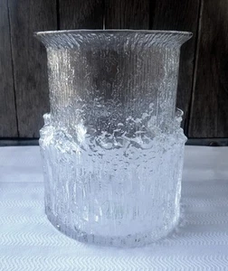 Vintage Iittala Finland Arnica Glass Vase Tapio Wirkkala Design - Picture 1 of 4