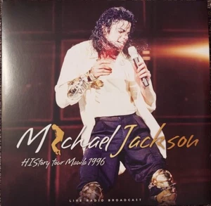 Michael Jackson 2 LP Live In Manila History Tour 1996 New Ultra Rare - Picture 1 of 1