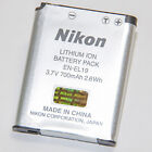 [EXC+++] étui batterie authentique japonais En-El19 Nikon inclus