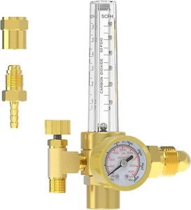 YesWelder Argon/CO2 FlowMeter Regulator for TIG/MIG Welding - Picture 1 of 7
