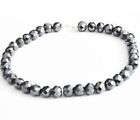 Top Quality 15 mm 1325 ct Diamond 60 Black Beads Necklace with Certified