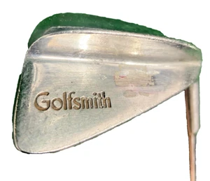 Golfsmith Wide Sole Stainless Sand Wedge Men's Stiff Steel 35.5" RH Vintage Grip - Picture 1 of 8