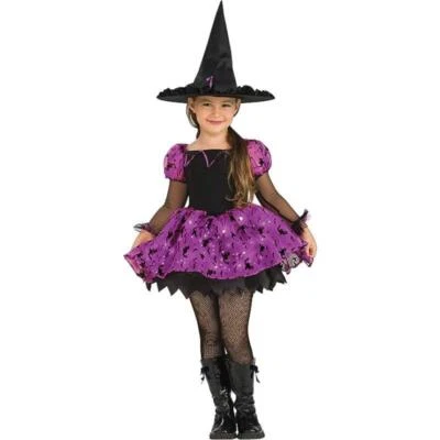 Rubie's Moonlight Witch Girl's Halloween Fancy Dress Costume - Image 1 of 2
