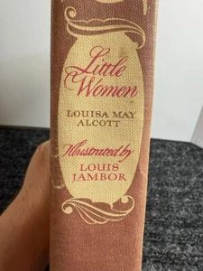 LITTLE WOMEN BY LOUISA MAY ALCOTT 1947 ILUS BY LOUIS JAMBER VINTAGE - Picture 1 of 11
