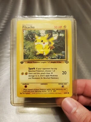 1st Edition Pokemon Card - Red Cheeks Jungle Pikachu 60/64 - Very Rare! - Image 1 of 4