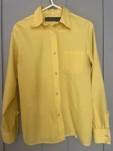 Vintage Red Or Dead Long Sleeve Shirt Yellow Small - Picture 1 of 2