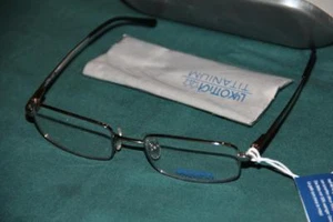 Gafas Luxottica Titanium 1376 4014 52-19-140 montura de gafas bastidor de gafas ¡NUEVAS! - Imagen 1 de 1