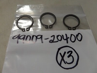 Nuevo de Lote Antiguo Circlip Se Adapta a Yamaha 1972 AT2 1973 AT3 1987-1988 BW350 99009-20400 Cantidad 3 Foto 1 de 3