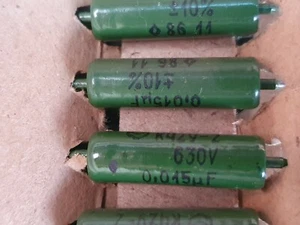 K42Y-2 0.015uF 630V USSR PIO AUDIO Capacitor lot 4pcs+ - Picture 1 of 1