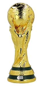 Zinedine Zidane Signed FIFA World Cup Replica Trophy (Beckett) - Picture 1 of 5