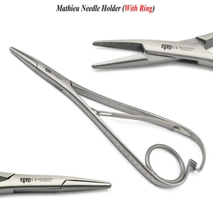 Porta Aghi Di Mathieu Chirurgico Dentale Sutura Forcipi Veterinario Laboratorio - Imagen 1 de 3
