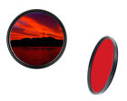 dHD DIGITAL Marki 52mm Filtr kolorowy Czerwony Pełny filtr Filtr markowy 52mm 