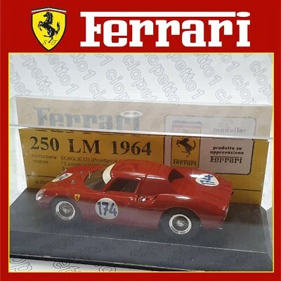 FERRARI 250 LM 1964 SCALA 1:43 BEST (M/396) - Immagine 1 di 4