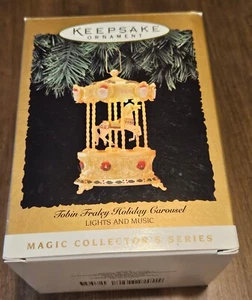 1994 "Tobin Fraley Holiday Carousel" Hallmark Keepsake Ornament Not Tested~T7858 - Bild 1 von 17