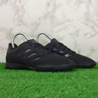 Adidas Football Boots 2 Kids Black Astro Turf 3G Sports Childrens Laced EU 34
