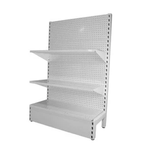 Gondola Shelving Retail Shelving 1430x900 Single Sided- White - Picture 1 of 7