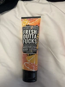 Fresh Outta F***S Premium Hand And Body Lotion Smells Great - Picture 1 of 2