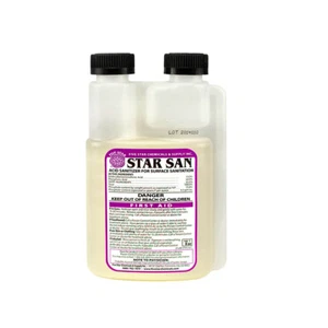 Star San 8oz (236ml) High Foaming Sanitizer Beer Wine Brew Cleaner Five Star - Picture 1 of 4
