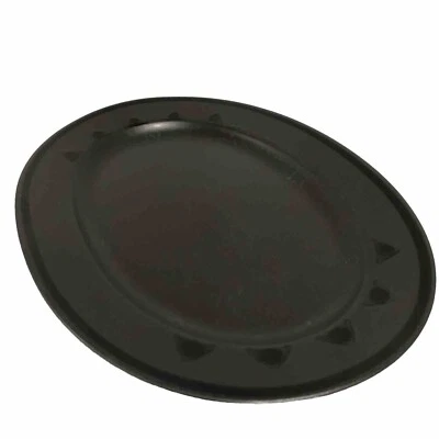 "Bandeja para servir de gres mate de repuesto Pfaltzgraff Midnight Sun 14,5""" Foto 1 de 4