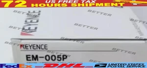 Keyence EM-005P Main Unit Shielded M5 PNP Proximity Sensors US Free TAX - Picture 1 of 10