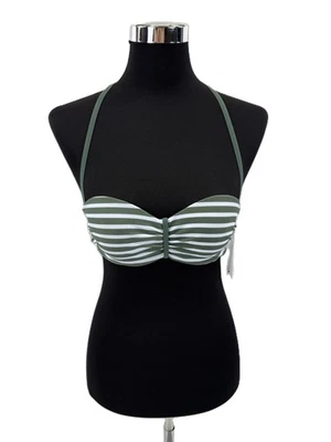 Venice Beach Damen Bügel Bikini Top Bandeau gestreift  Gr. 42C Bikini Oberteil - Bild 1 von 4