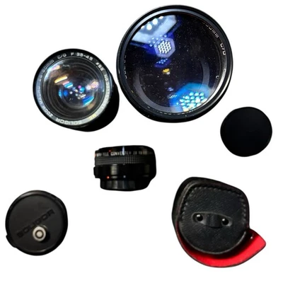 Soligor C/D Zoom Macro 28-80mm F3.5-4.5 Canon 85-300mm Mount Lens SLR Cameras - Image 1 of 4