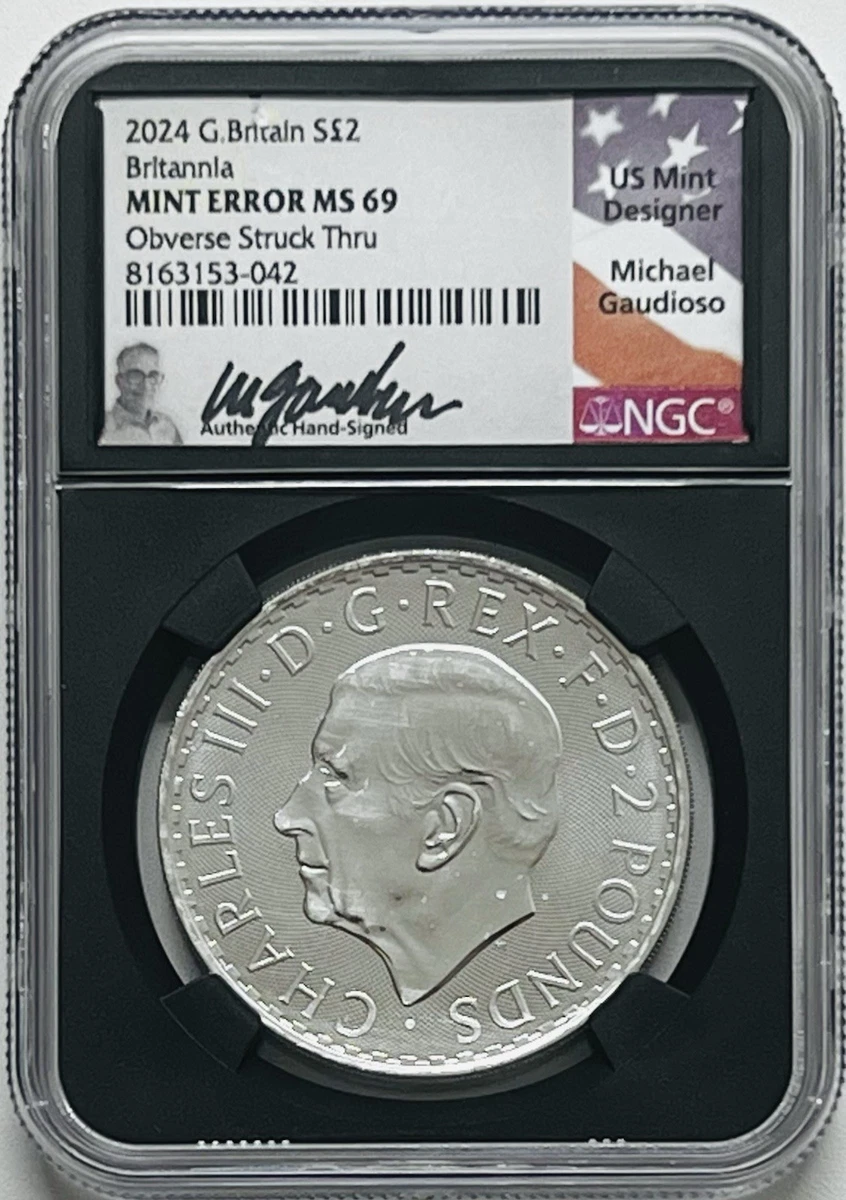 NGC MS69 2024 1/4オンス0.999 シルバー 英国 ブリタニア 2024 $1 American Silver Eagle NGC MS69 Brown Label - Pinehurst Coins