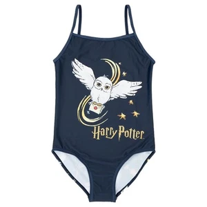 Harry Potter Girls Hogwarts One Piece Bathing Suit (NS6863) - Picture 1 of 2