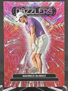 Maverick McNealy 2024 cubierta superior golf rosa Dazzlers #DZ-28 - Imagen 1 de 2