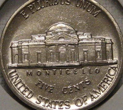 1985-P (5) CINCO PASSOS COMPLETOS (FS) BU GEM JEFFERSON NÍQUEL - Imagem 1 de 4