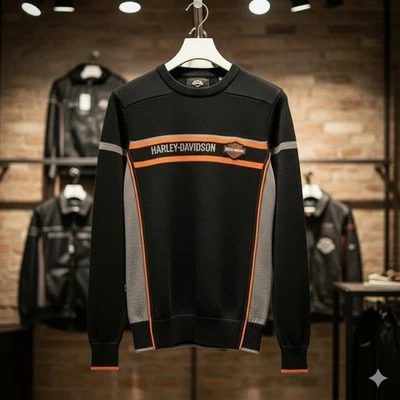 Camisa suéter manga longa Harley-Davidson estampa gráfica old school grátis Dom Call - Imagem 1 de 3