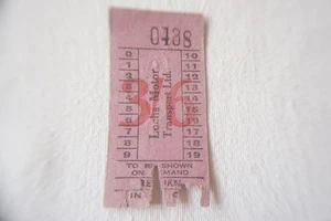 Lochs Motor Transport Limited Independent Bus Tram Ticket - Picture 1 of 2