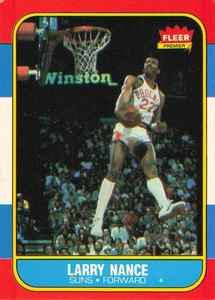 1986-87 Fleer #78 Larry Nance - Picture 1 of 2