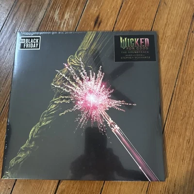 WICKED FOR GOOD THE SOUNDTRACK 2025 RSD BLACK FRIDAY EXCLUSIVE 2X LP NEW SEALED! - Image 1 of 4