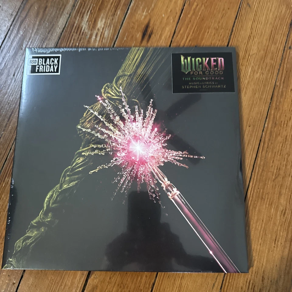 WICKED FOR GOOD THE SOUNDTRACK 2025 RSD BLACK FRIDAY 2X LP